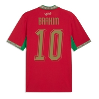 Camiseta Marruecos Brahim Diaz #10 Primera Equipación Replica Mundial 2026 mangas cortas